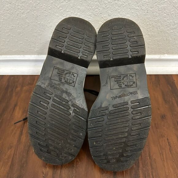 DR. MARTENS 939 White Smooth Leather High Top Boots - Picture 10 of 11